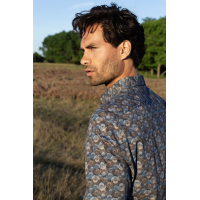 Fellows United Overhemd Circles Mid Blue